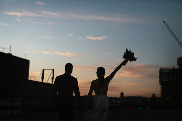 Toni &Travis Modern Brisbane City Wedding