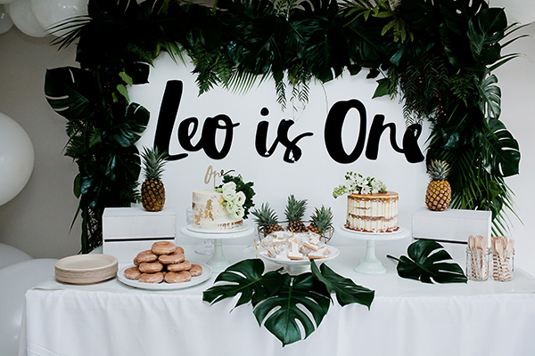 Leo’s First Birthday Party